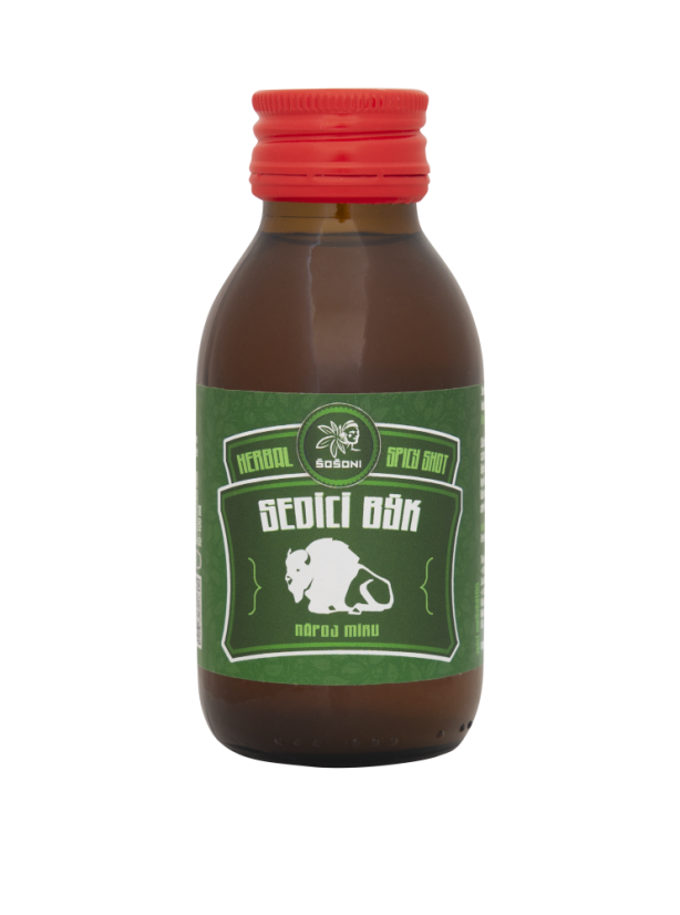 Sedící býk- nápoj míru 100 ml