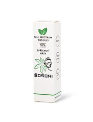 MÁTOVÝ ŠOŠONI Full Spectrum CBD olej 10% + Nápoj Tančící motýl ZDARMA