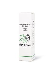 ŠOŠONI Full Spectrum CBD olej 10% + Nápoj Tančící motýl ZDARMA