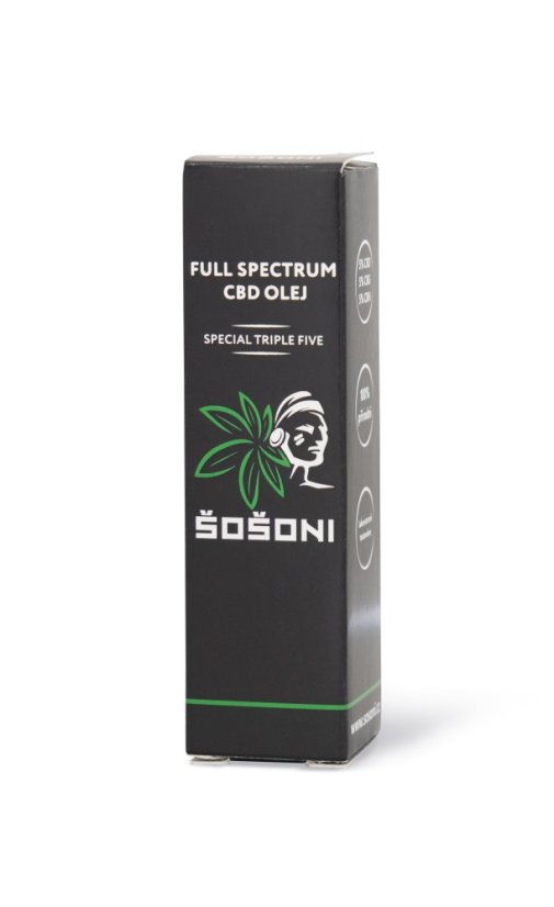 ŠOŠONI Full Spectrum Triple Five olej + Nápoj Tančící motýl ZDARMA